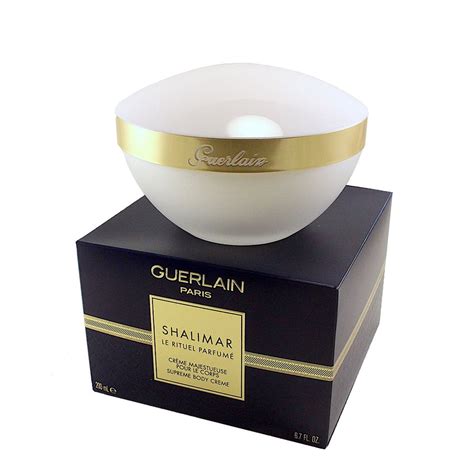 shalimar body cream by guerlain.